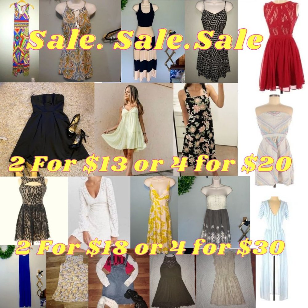 SALE. SALE. SALE. _ Summer Dresses